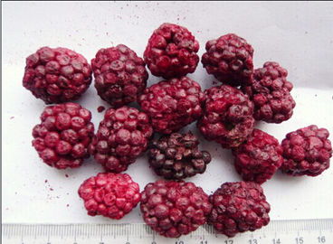 รสผลไม้ดิบแช่แข็งแห้ง Blackberries เนื้อนุ่มที่ดีสำหรับสุขภาพ