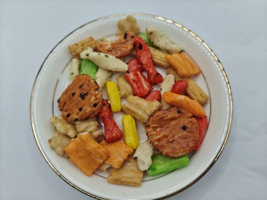 อร่อยแบบกําเนิด ผสมครั๊กเกอร์ข้าว แพ็คหลากหลาย แพ็คหลากหลาย พร้อมสารสกัดน้ํามัน