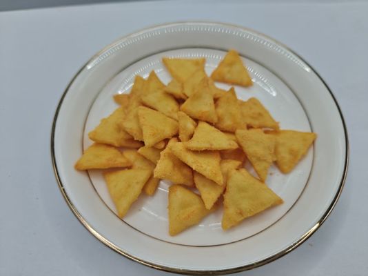 ขนมธรรมชาติที่มีสุขภาพดี กัดสามเหลี่ยมกระจ่างกระจ่าง