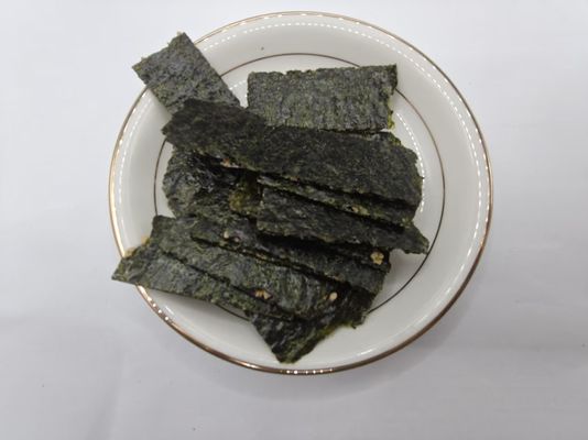 สาหร่ายอบกรอบ ขนมอร่อย ทานเล่นดีต่อสุขภาพ