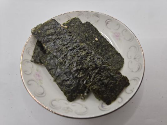 สาหร่ายอบกรอบ ขนมอร่อย ทานเล่นดีต่อสุขภาพ