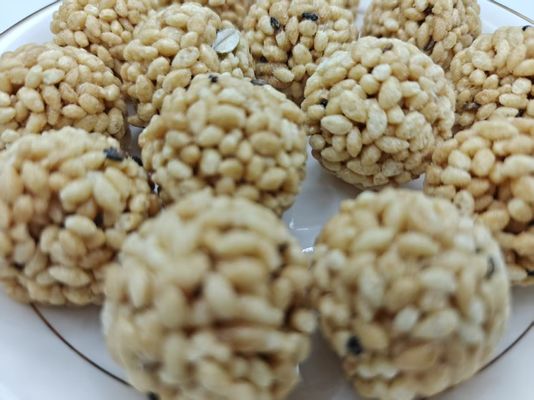 ประเทศต้นกำเนิด ข้าวปั้นโปรตีนสูง รสถั่ว บรรจุภัณฑ์แบบขายส่ง