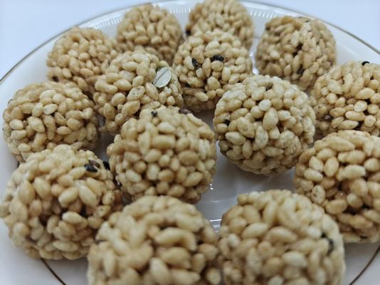 ประเทศต้นกำเนิด ข้าวปั้นโปรตีนสูง รสถั่ว บรรจุภัณฑ์แบบขายส่ง