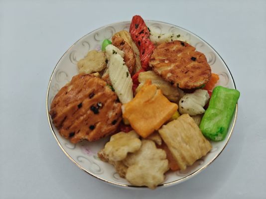 อร่อยแบบกําเนิด ผสมครั๊กเกอร์ข้าว แพ็คหลากหลาย แพ็คหลากหลาย พร้อมสารสกัดน้ํามัน