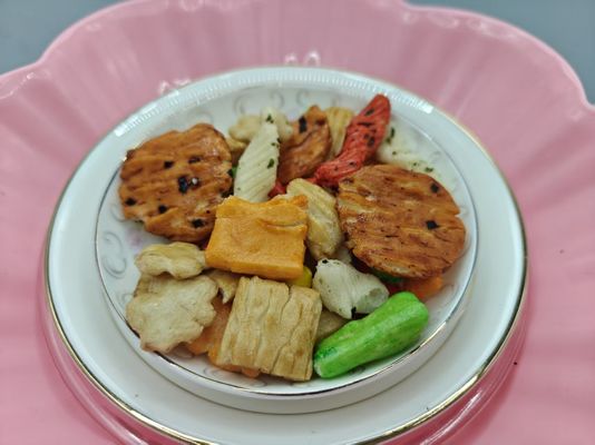 อร่อยแบบกําเนิด ผสมครั๊กเกอร์ข้าว แพ็คหลากหลาย แพ็คหลากหลาย พร้อมสารสกัดน้ํามัน