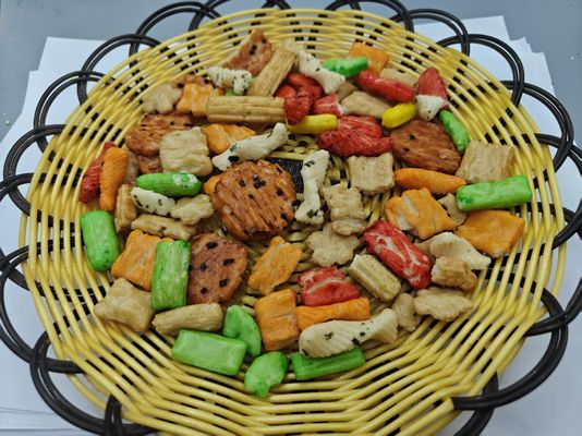 อร่อยแบบกําเนิด ผสมครั๊กเกอร์ข้าว แพ็คหลากหลาย แพ็คหลากหลาย พร้อมสารสกัดน้ํามัน