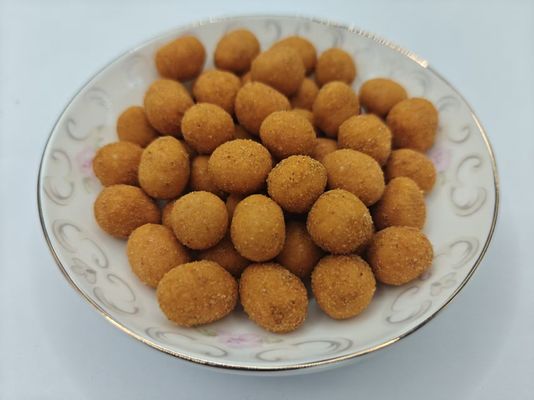 ถั่วถั่วผสมรสชาญที่มีรสชาติหอมและรสชาติร้อน