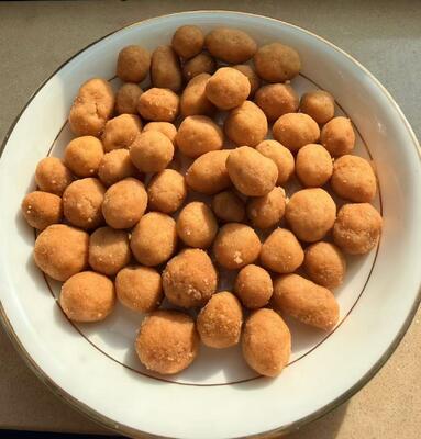 ถั่วลิสงเคลือบรสเนื้อบาร์บีคิวห้าเครื่องเทศ