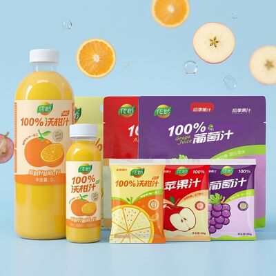 น้ํามันแมนดาริน 100% วูแกน มีกลิ่นส้มรสสดใส มีน้ําตาลหวานและมีวิตามินซี