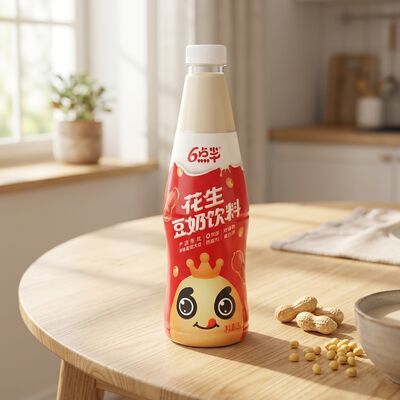 เครื่องดื่มนมถั่วเหลืองถั่วลิสงที่มีคุณค่าทางโภชนาการแบบ Dual-Grain และส่วนผสมระดับพรีเมียมในสูตรที่สะอาดและดีต่อสุขภาพ