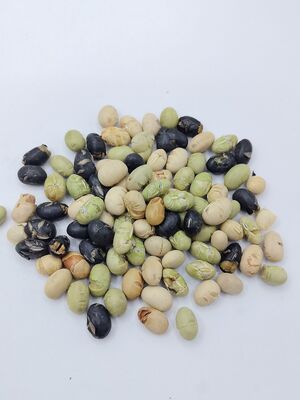 Triple Bean Blend Soya Bean Snacks - อาหารว่างถั่วผสมคั่วน้ำมันน้อยผสมเกลือเล็กน้อย