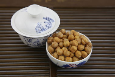 Low Fat Wasabi ข้าวคั่วบด Chickpeas, Crunchy อบ Chickpeas Hard Texture
