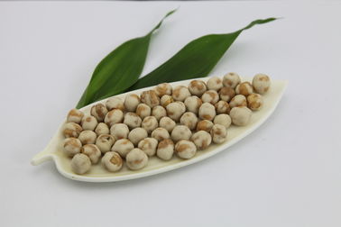อร่อยแห้งถั่ว Chickpeas อาหารว่างอาหาร Wasabi Coated ขนาดวัสดุ Sieved
