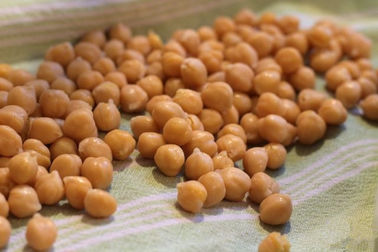 พริกไทยดำคั่วขนมคั่วบดแห้งแห้งถั่ว Chickpeas High Nutritions