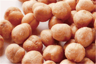 ขนาด Sieved Chickpeas คั่วอาหารว่าง Chickpeas คั่วสีเหลืองอร่อย Taste