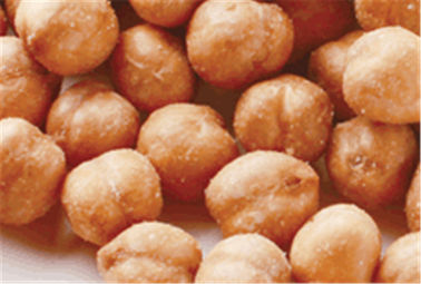 Bacon Coated Roasted Chickpeas ขนมขบเคี้ยวเพื่อสุขภาพไม่มีรงควัตถุ Capcity การผลิตสูง