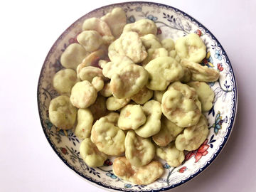 Cripsy อร่อยสีเขียวแห้ง Fava ปลอดภัยส่วนผสมดิบด้วยการรับรองสุขภาพ