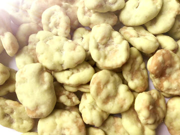 แป้งข้าวโพด / น้ำมันปาล์มกรอบผัดเผ็ด Fava ถั่วขนมขบเคี้ยวปลอดสารจีเอ็มโอ