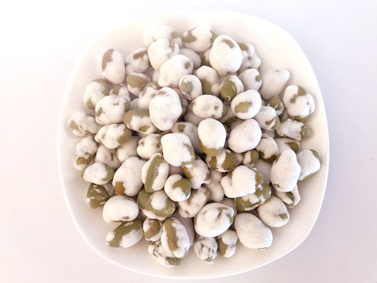 รสชาติที่แตกต่างเคลือบถั่วเขียว Edamame ขนมขบเคี้ยวอาหารไขมันต่ำอายุการเก็บรักษาหนึ่งปี