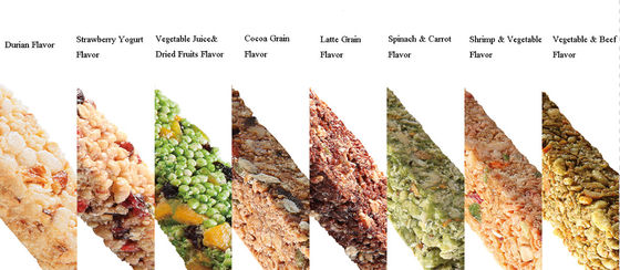 โภชนาการพลังงานที่ดีโปรตีนแถบอร่อยกับร้านค้าปลีกบรรจุสำหรับอาหารเช้า