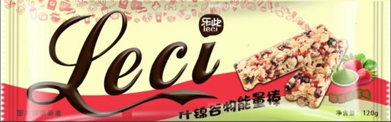 แพ็คผู้ค้าปลีกโปรตีนพลังงานบาร์สุขภาพไขมันต่ำบาร์โภชนาการฉลากส่วนตัวที่มีอยู่