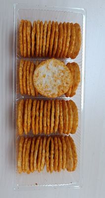 โคเชอร์วาซาบิข้าวเกรียบข้าวเกรียบผสมขนมขบเคี้ยวอาหารเพื่อสุขภาพ Crispy Nut Food