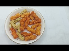 ครั๊กเกอร์ข้าวผสมผสานกับรสน้ําทะเลและซอสสอยา